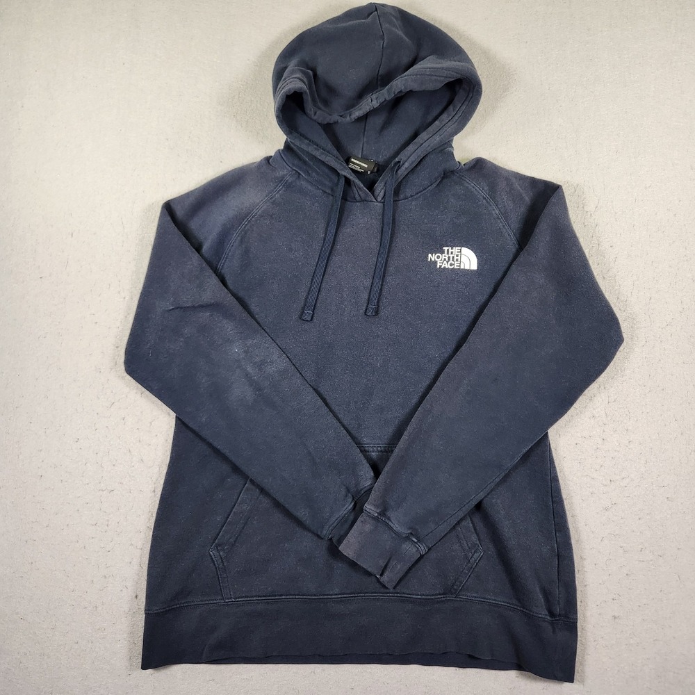 The North Face Women's Blue Never Stop Exploring Hoodie Sweatshirt Medium
